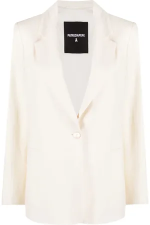 Patrizia Pepe Single-breasted long-sleeve blazer