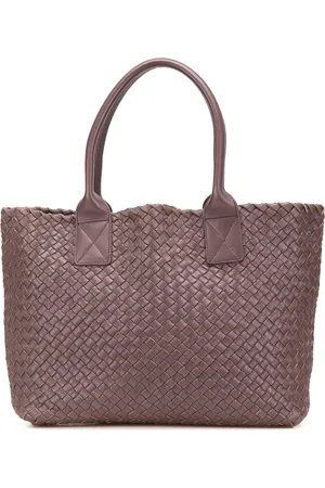 Bottega Veneta 2009 Mini Lambskin Intreccio Cabat tote bag