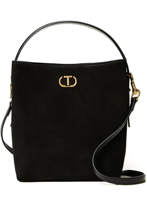 Twin-Set Leather bucket bag