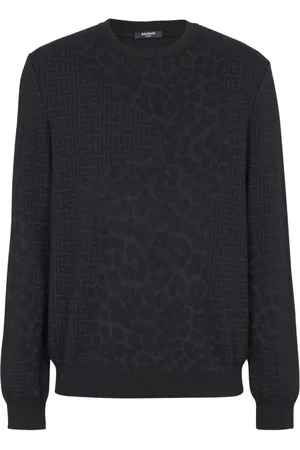 Balmain Leopard-print jumper