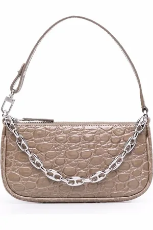 By Far Mini Rachel chain shoulder bag