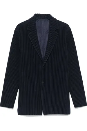 Issey Miyake Plissé-effect blazer
