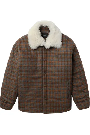 We11 Done Check-print jacket