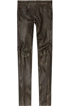 Diesel P-Nash-Leat leather pants