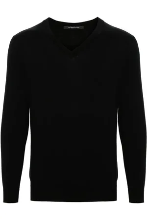 TAGLIATORE Hyde fine-ribbed jumper