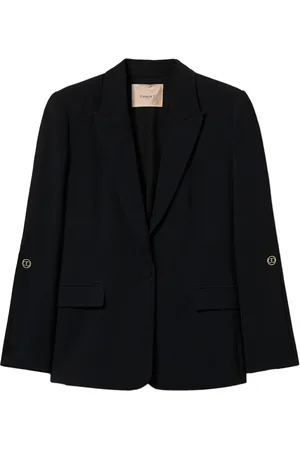 Twin-Set Cady single-breasted blazer