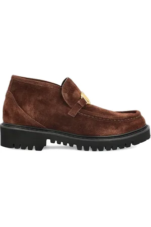 VALENTINO GARAVANI Logo-plaque loafers