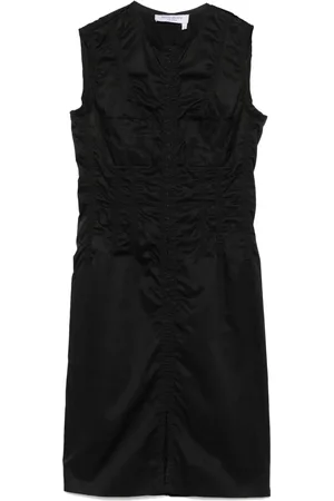 Saint Laurent 2000s cotton midi dress