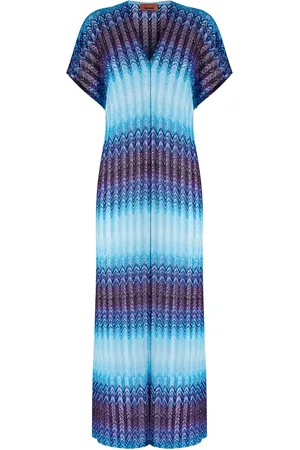 Missoni Zig zag beach cover-up