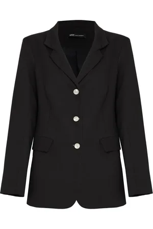 Uma Raquel Davidowicz Split-sleeve single-breasted blazer
