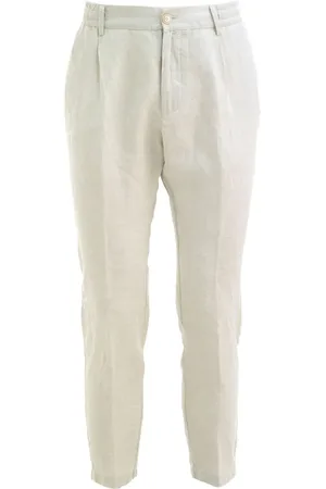 CRUNA Pressed-crease trousers