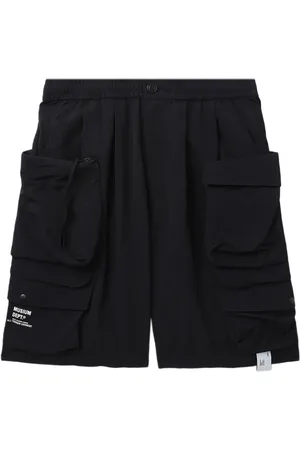 Musium Div. Logo-print cargo shorts