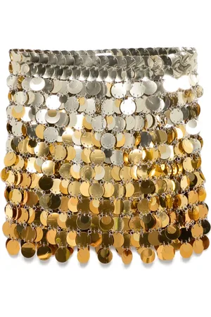 Paco rabanne Gradient-effect mini skirt