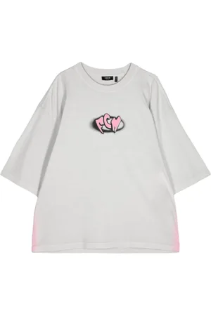 FIVE CM Logo-print cotton T-shirt