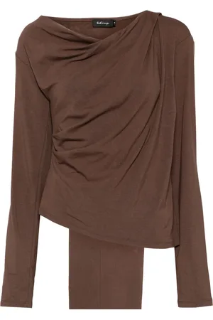 tout a coup Wrap top and wide-leg trousers suit