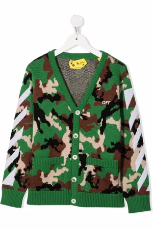 OFF-WHITE Camouflage-pattern cardigan