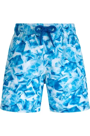 Vilebrequin Iced Turtles ultra-light swim shorts