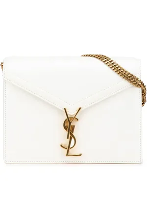 Saint Laurent 2013-2024 Calfskin Monogram Cassandra Clasp Bag shoulder bag
