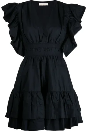 ULLA JOHNSON Kiri ruffled mini dress