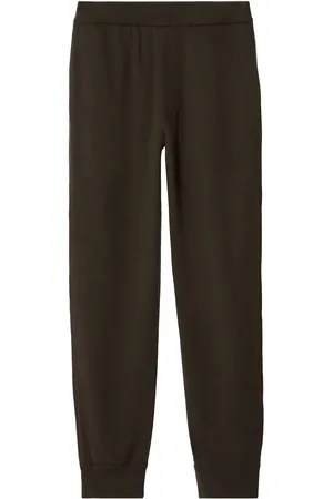 Burberry Logo-print wool track pants