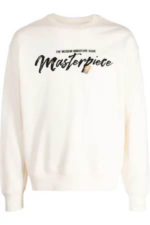 Musium Div. Embroidered-design jersey sweatshirt