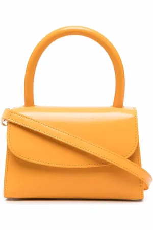 By Far Mini rounded top-handle tote bag