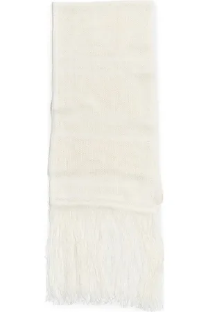 OUR LEGACY Open-knit fringed scarf