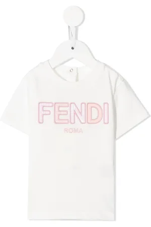 Fendi Embroidered-logo T-shirt
