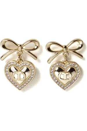 Twin-Set Heart Oval T earrings
