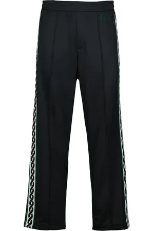 Drôle de Monsieur Logo-embroidered track pants