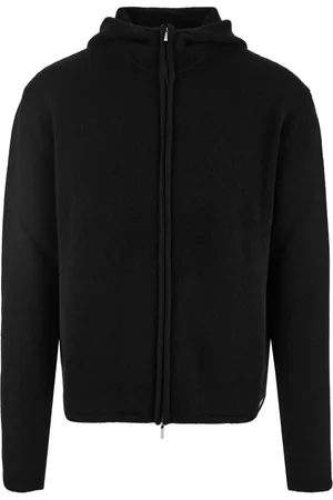 Salvatore Ferragamo Zip-fastening cashmere hoodie