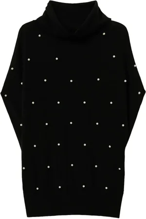 Twin-Set Pearl-detailing top
