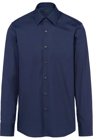 Prada Long-sleeve cotton shirt