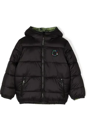 Stella McCartney Logo-patch padded jacket
