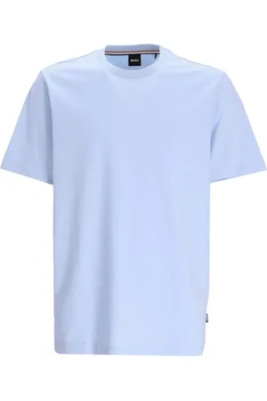 HUGO BOSS Logo-embroidered cotton T-shirt