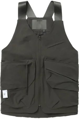 Musium Div. Logo-print waistcoat