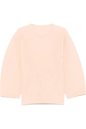 Issey Miyake Plissé-effect T-shirt