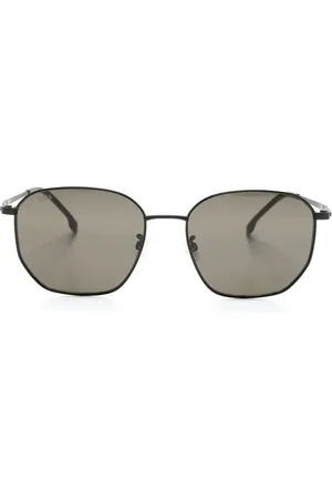 HUGO BOSS Geometric-frame sunglasses