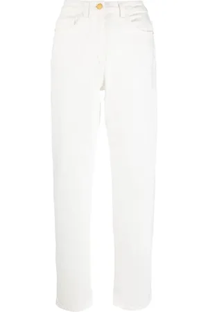 Elisabetta Franchi High-waisted straight trousers