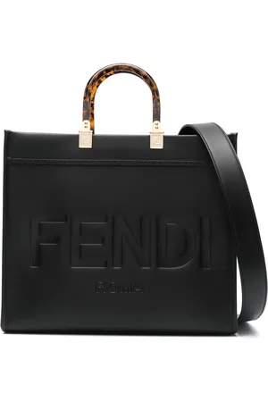 Fendi Sunshine logo-debossed tote