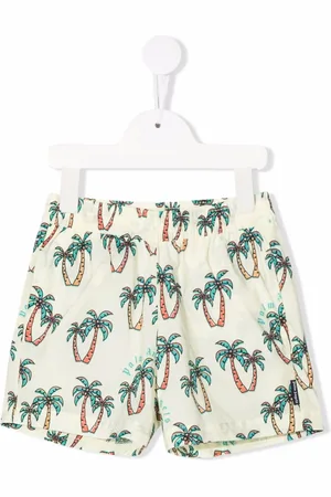 Palm Angels Palm tree-print swim shorts