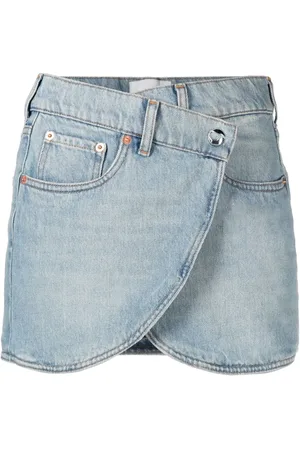 COPERNI Denim wrap skirt