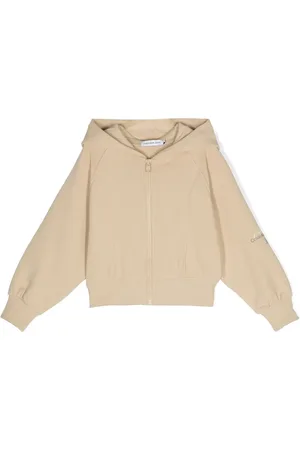 Calvin Klein Logo-print zipped hoodie