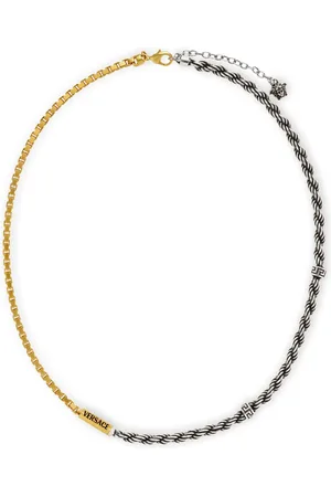 VERSACE Logo-engraved necklace