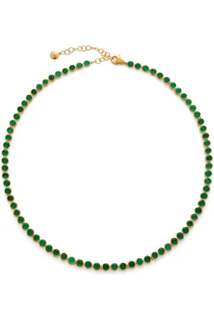 Monica Vinader X Kate Young Tennis necklace