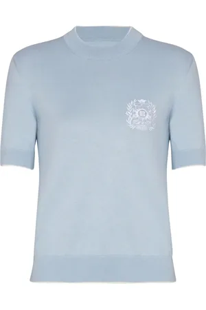 Balmain Emblème-embroidered T-shirt