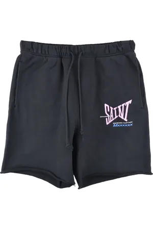 SAINT MXXXXXX Cotton track shorts