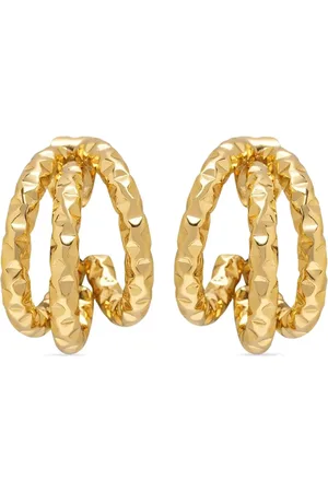 Nialaya Triple Hoop earrings