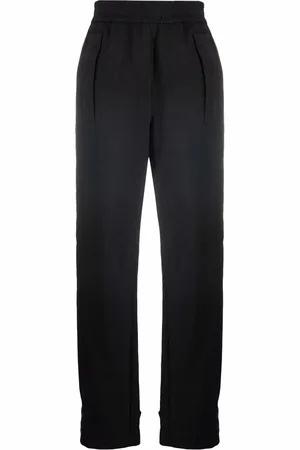 OFF-WHITE Ankle-strap straight-leg trousers