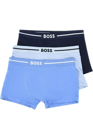 HUGO BOSS Logo-waistband briefs (pack of three)